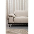 thumbnail image 5 of American Eagle Furniture Modern Leather Loveseat in Beige, 5 of 6