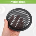 thumbnail image 5 of Unique Bargains 2 Pcs 5" Car Speaker Grills Cover Mesh 5 Inch Audio Subwoofer Protector with Mounting Screws ABS Black, 5 of 6