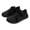 Black, variant on Women And Men Casual Low-top Climbing Shoes Breathable Fly Knitting Sports Shoes Brown 30