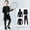 Black, variant on Boys Outfits&Sets Athletic Compression Thermal Underwear Set for Running with Tights and Shirts - for Active Young Boys