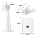 thumbnail image 5 of CCTV Camera Wall Bracket, Universal CCTV Camera Wall Mount Bracket, Wall and Ceiling Mount White, 5 of 5