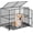 36 inch, variant on 42 Inch Medium Dog Crate - Heavy Duty Stainless Steel Indoor Kennel - Escape Resistant with Wheels and Removable Tray - Stackable