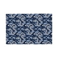 thumbnail image 2 of Rocae Dragons Printed Heat Resistant Place Mats,Classic Hemstitch Cloth Fabric Placemats Imitation Linen Place Mat Table Mats 18x12 inch, 2 of 9