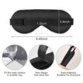 thumbnail image 7 of IAUYY Sleep Mask, Super Soft Eye Masks with Adjustable Strap, Lightweight Comfortable Blindfold,Perfect Blocks Light for Men Women Use Only Black and Gray, 7 of 7