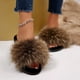 thumbnail image 4 of Xucatan Women's Plush Winter Slippers with Cute Decorations Cozy Fleece-Lined Indoor House Shoes, Non-Slip Comfortable Casual Flat Slides for Women Gift, 4 of 8