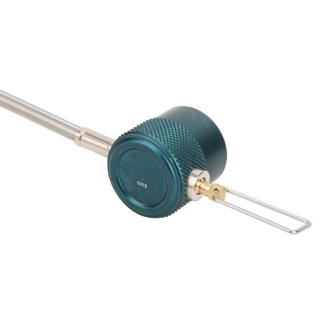 Adaptador de cabezal de tanque de gas convertidor de lata de gas de cobre de aleación de aluminio de 60 cm de longitud Diseño estándar de conexión firme para 1 litro ANGGREK Otros