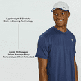 thumbnail image 3 of MISSION Mens Performance Shirt Navy - MD, 3 of 4
