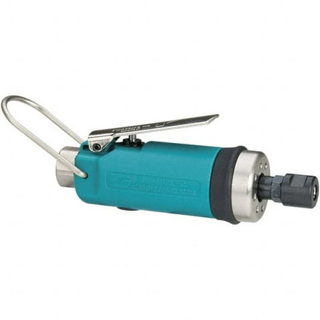 

Dynabrade 1/4 Collet Straight Handle Air Straight Die Grinder 30 000 RPM Front Exhaust 19 CFM 0.4 hp 90 psi 1/4 NPT Inlet