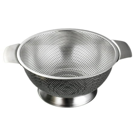 

Kitchen Drain Basket Stainless Steel Rice Strainer Vegetable Washing Basket Rice Washing Sifter