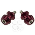 thumbnail image 1 of Kawasaki Red Swingarm Spools Sliders ZZR 600 1200 Ninja ZX 6R 7R 9R 10R 12R 14R, 1 of 3