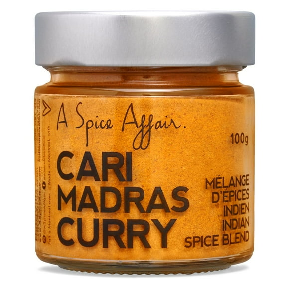 Curry Madras A Spice Affair. 100g (3.5 oz) Jar