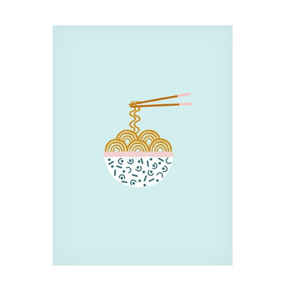 Trademark Fine Art Aislinn Simmonds Ramen Canvas Wall Art