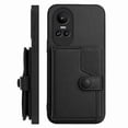 thumbnail image 1 of FOXDOCK Case for OPPO Reno 10 RFID-Blocking Card Holder - Stylish Button Closure Design, 1 of 4