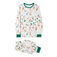 thumbnail image 4 of Nituyy Christmas Pajamas for Family 2023 Family Matching Outfits Xmas Long Sleeve Family Jammies Matching Holiday Pajamas, 4 of 10