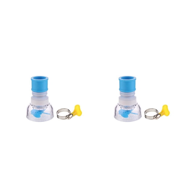Aireador de Grifo sweethay Boquilla Difusora de Agua Giratoria 360 Grados Tipo Normal Azul 2Conjunto