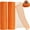 Orange, variant on 2 Rolls Deco Mesh Ribbon, NOGIS 10" x10yd (30 Feet) Fabric Wrapping Ribbon Craft Mesh Roll for Christmas Tree Skirt, Bows, Christmas Decorative Metallic Wreath Mesh Ribbon (Orange)