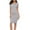 Gray, variant on Kilaqueen Dresses for Women Short Sleeve Crew Neck Solid Color Midi Bodycon T Shirt Dress Casual Slim Fit Summer Daliy Dresses