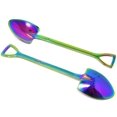 thumbnail image 3 of 4PCS Stainless Steel Shovel Shape Coffee Ice Cream Dessert Spoons for Home and Party (Colorful), 3 of 6