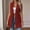 Wine, variant on FRSASU Women's Long Vest Sleeveless Blazer Dressy Fall Summer Suit Jackets Drawstring Waist Notched Collar Business Jackets White