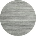 thumbnail image 1 of Ahgly Company Indoor Round Contemporary Gray Abstract Area Rugs, 3' Round, 1 of 6