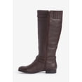 thumbnail image 4 of Comfortview Janis Wide Calf Leather Boot Tall Knee-High Women's Winter Shoes (Wide Widths Available), 4 of 6