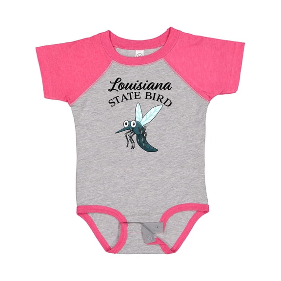 Inktastic Louisiana State Bird Mosquito Boys or Girls Baby Bodysuit