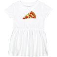 thumbnail image 3 of Inktastic Pizza Slice Girls Baby Dress, 3 of 5