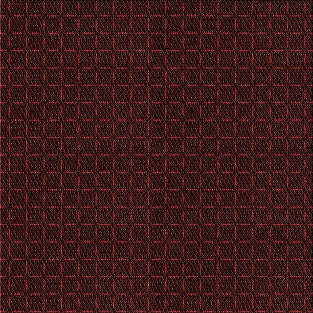 Ahgly Company Machine Washable Indoor Square Transitional Cranberry Red Area Rugs, 7' Square