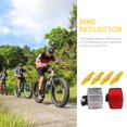 thumbnail image 4 of Reflector Bike Lights Reflectors Accessories Warning Cycling Asserories for Night Riding, 4 of 6