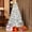 6FT, variant on 8ft White Christmas Tree Christmas Gift 1430 Tips Hinged Artificial PVC Tree with Memory Wire Easy Assembly for Indoor Holiday Decor
