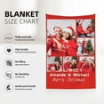 thumbnail image 3 of AISENIN Custom Picture Blankets for Christmas, Personalized Photo Blankets, Creative Work for Christmas, Exclusive Customized Blankets, 3 of 5