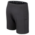 thumbnail image 3 of Men's Colosseum Charcoal Air Force Falcons Forget Shorts, 3 of 3