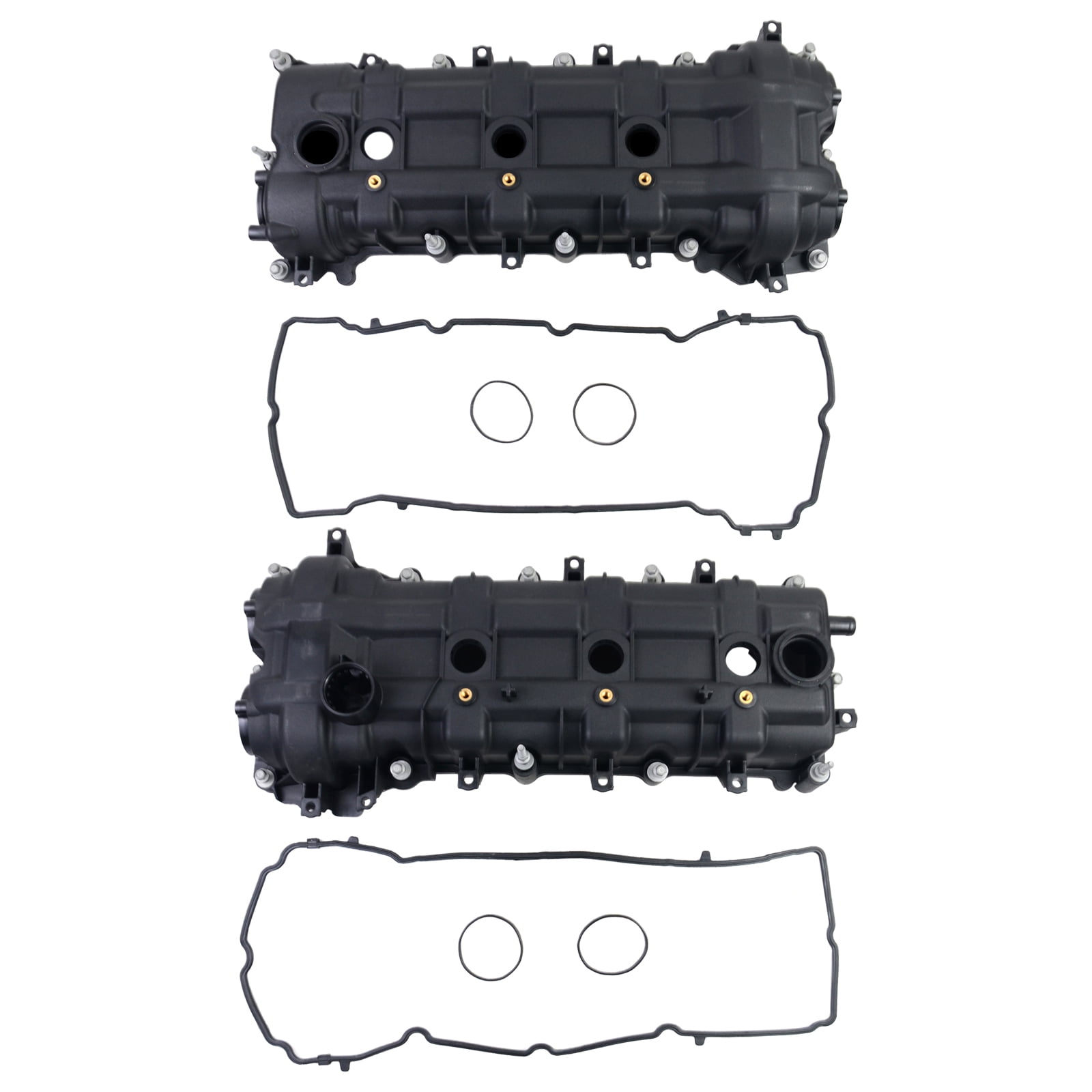 GELUOXI Pair Valve Covers w/ Gaskets Fits 11-19 Chrysler Dodge Jeep Ram 3.6L Pentastar 5184069AN