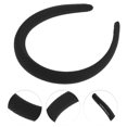 thumbnail image 2 of Unique Bargains 1 Pc Classic Elegant Knitted Twill Headband for Women for Girls 5.91"x5.51" Black, 2 of 4