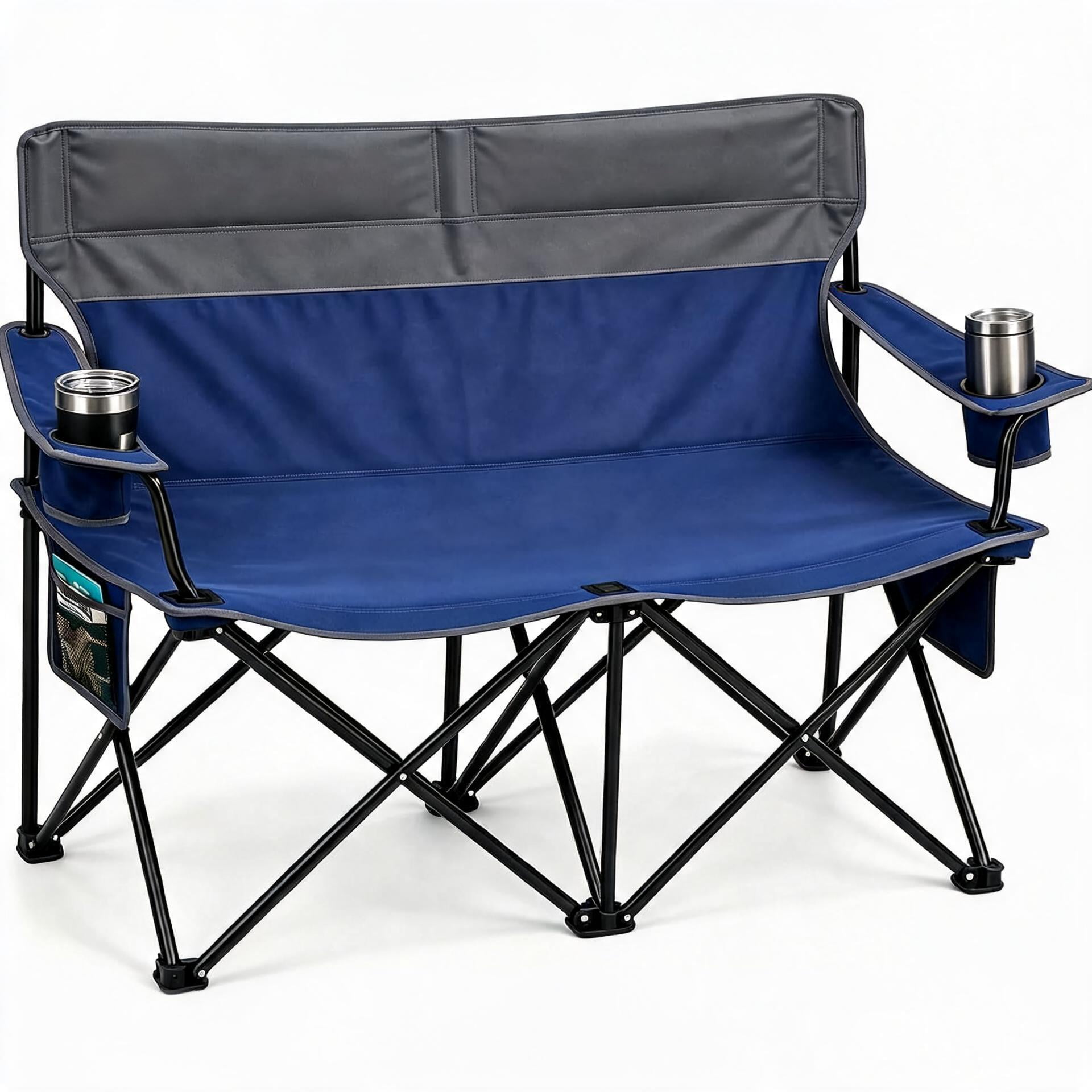 double camping chair compact folding product