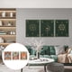 thumbnail image 5 of Injueey Paquete de 3 tapices decorativos de pared colgantes que no se desvanecen, decoración portátil, tapices de moda con 2 hebillas para dormitorio Decoración Injueey HA010987-00, 5 of 5