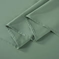 thumbnail image 5 of Chezmoi Collection Solid Sage Green 250TC 100% Cotton Twill Bed Sheet Set California King Size, 4-Piece Luxury Soft Breathable Deep Pocket Sheets and Pillowcases Set, 5 of 9
