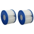 2Pcs Pool Filter Cartridge Filter Element Replacement for Hot Tubs Spas