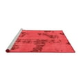 thumbnail image 2 of Ahgly Company Machine Washable Indoor Square Oriental Red Traditional Area Rugs, 5' Square, 2 of 4