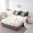 thumbnail image 5 of Manfei Lovely Ghost 7-Piece Twin Bedding Sets,Funny Pumpkin Lantern Bedding Comforter Set,Kids Halloween Theme Sheet Sets For Teens,Luxury Bedroom Decor Reversible, 5 of 8