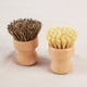 thumbnail image 4 of Cepillo de madera para cocina, cepillo de limpieza de sisal, mango corto, de haya, con plantas de seda y sello marrón mixto, cepillo para lavar platos, 4 of 5