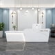 thumbnail image 3 of Beauty Salon Reception Desks Hospital Computer Cashier Shop Rostrum Reception Desks Mobile Recepcion Mostrador Bar Furniture My Lux Decor Round, 3 of 8