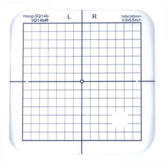Janome Template for SQ14B Hoop