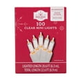 thumbnail image 4 of Indoor/Outdoor 100-Count Incandescent Mini Christmas String Lights, Warm White, 20.6', by Holiday Time, 4 of 4