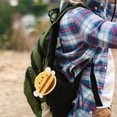 thumbnail image 4 of ColoMX Monedero pequeño de peluche de abeja, lindo llavero de animal, billetera, mini juguete de abeja de peluche, llavero de abeja difusa para bolsos, mochilas, monederos, adorno, 4 of 8