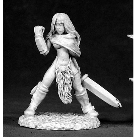 Reaper Miniatures Lorna the Huntress #02476 Dark Heaven Legends Unpainted Metal