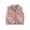 Pink, variant on Wytyjxccyy Baby Kids Boys Girls Fuzzy Sherpa Vest Coat Faux Fur Sleeveless Soft Fleece Outwear Gilet for Toddler