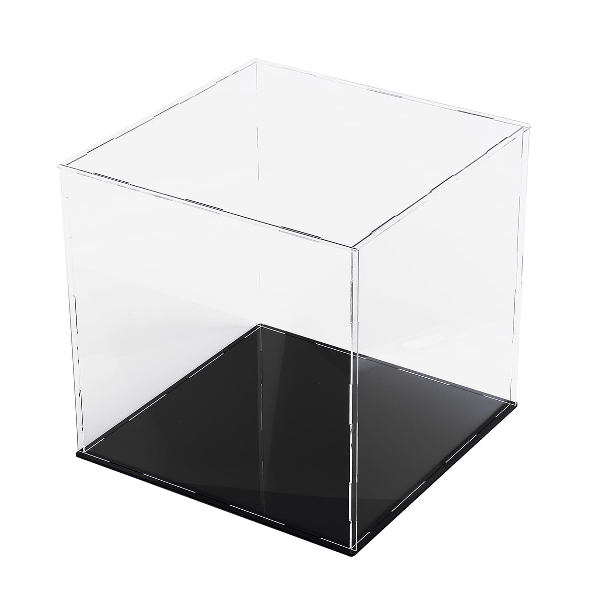 10/20/30cm Acrylic Display Case Box Dustproof SelfAssembly Model