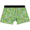 thumbnail image 1 of Rick and Morty Boxer Briefs - Rick and Morty Mens Boxer Briefs Underwear - Rick Sanchez & Morty Adult Boxers Green, X-Small, 1 of 7