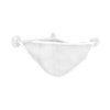 shamjina Bathtub Toy Holder Basket Bathroom Hanging Mesh Basket for Kids and Toddlers White